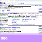 Suchmaschinen-Optimierung (SEO)